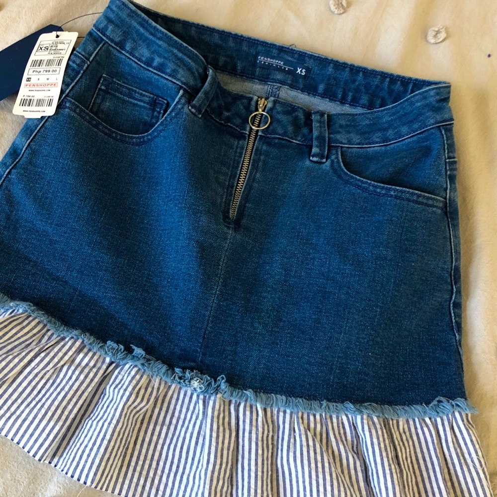 🚨PENSHOPPE - Denim Skirt - Picture 1 of 6